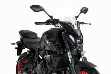 PUIG New Generation Sport Screen Yamaha MT-07 2021-24 - Motorcycle Performance Store