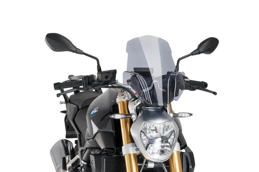 Motorcycle Wind Deflector For BMW R1200R S1000R F800R 2007 2008 2009-2015 07 08 09 10 11 12 13 14 15 Motorcycle Street Bike Windshield WindScreen Motorcycle Windshield (Color : Clear - View #4