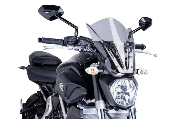 PUIG New Generation TOURING Screen Yamaha MT-07 2014-17 - Motorcycle Performance Store