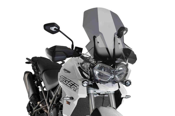 PUIG New Generation Touring Screen Triumph Tiger 800 2018-19 - Motorcycle Performance Store