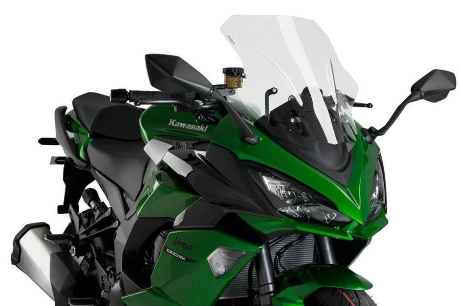 PUIG Racing Screen Kawasaki Ninja 1100 SX (SE) 2025 - Motorcycle Performance Store