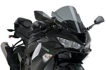 PUIG Racing Screen Kawasaki ZX-6R 2009-23 - Motorcycle Performance Store
