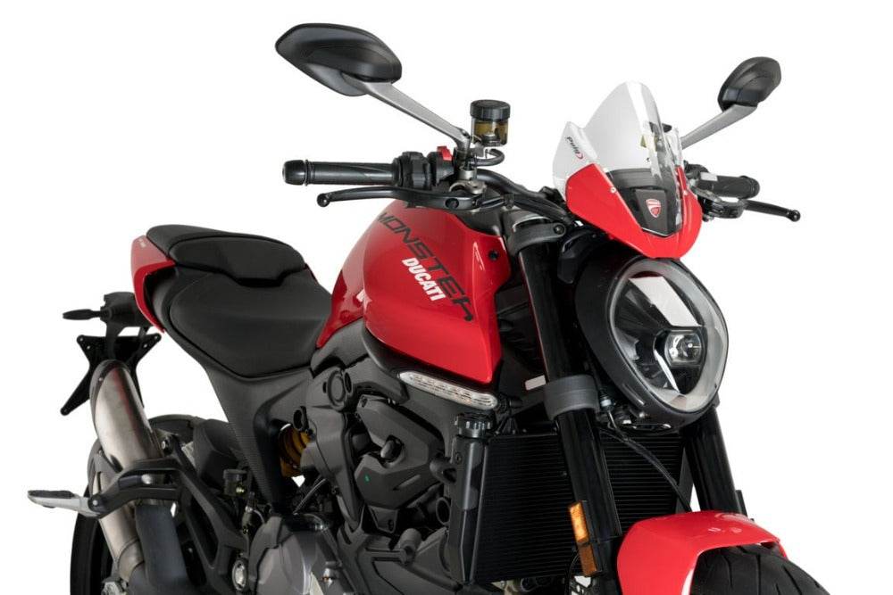 PUIG Sport Screen Ducati Monster 937 2021-25 - Motorcycle Performance Store