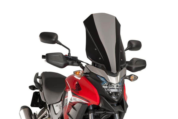 PUIG Touring Screen Honda CB500 X 2016-24 - Motorcycle Performance Store