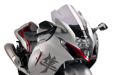 PUIG Z Racing Screen Suzuki GSXR 1300 Hayabusa 2021-26 - Motorcycle Performance Store