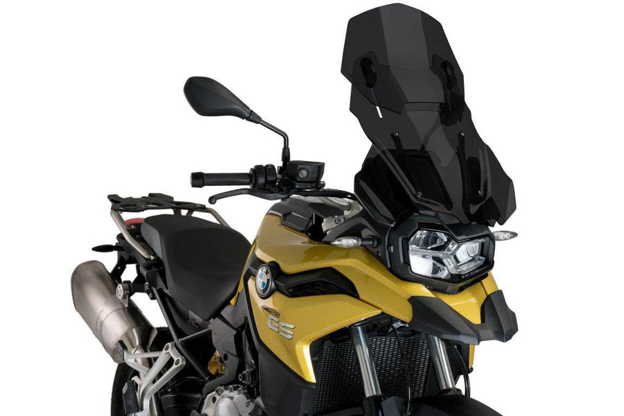 PUIG Adjustable Touring Racing Screen BMW F850GS (Adventure) 2018-24 - Motorcycle Performance Store