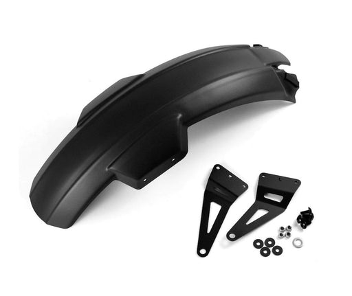 Matte Black Rear Hugger Triumph Tiger 1200 2022-24 - Motorcycle Performance Store 