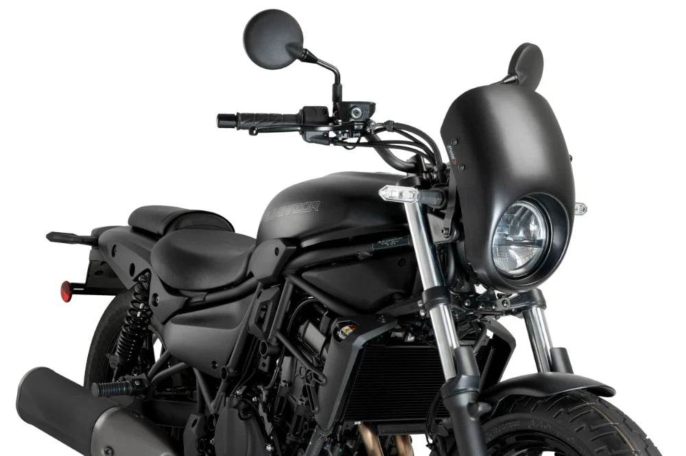 Puig Anarchy Semi Fairing Kawasaki Eliminator 500 2024-25 - Motorcycle Performance Store