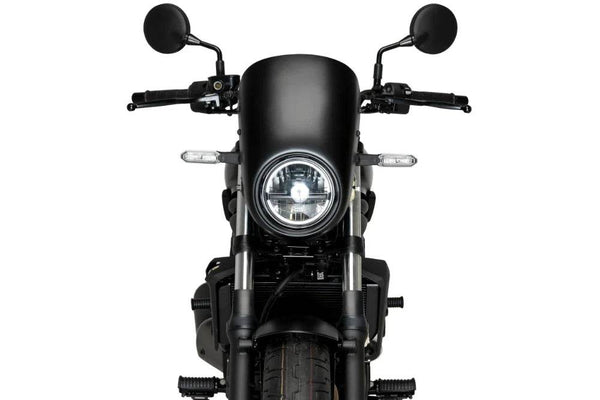 Puig Anarchy Semi Fairing Kawasaki Eliminator 500 2024-25 - Motorcycle Performance Store