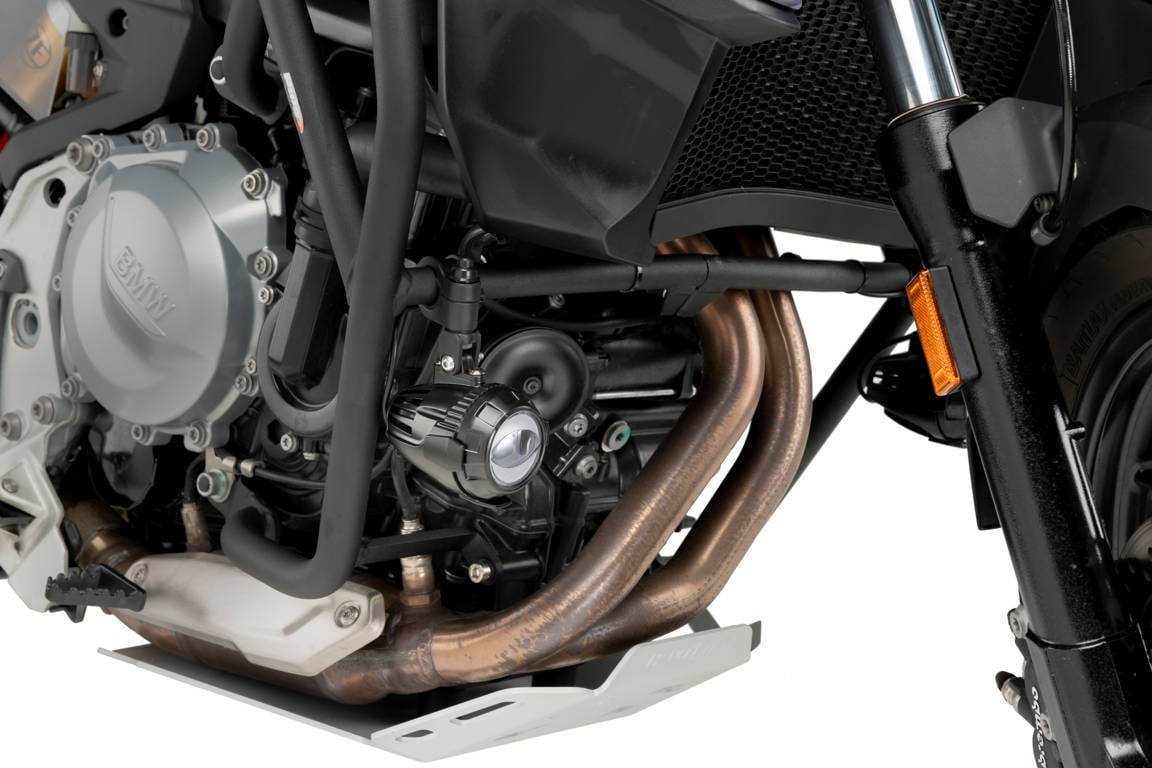 Puig Beam 3.0 Auxiliary Lights installed on a BMW R1300GS