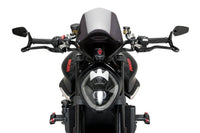 Puig Brake Lever Protector with Pro Mirror Benelli Leoncino 125 2022-24 - Motorcycle Performance Store