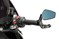 Puig Brake Lever Protector with Pro Mirror Kawasaki NINJA 125 2019-23 - Motorcycle Performance Store