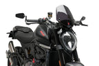 Puig Brake Lever Protector with Pro Mirror Kawasaki NINJA 125 2019-23 - Motorcycle Performance Store