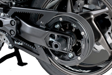 Puig Chainguard Drive Belt Cover Yamaha T-Max 530 2012-16 - Motorcycle Accessories