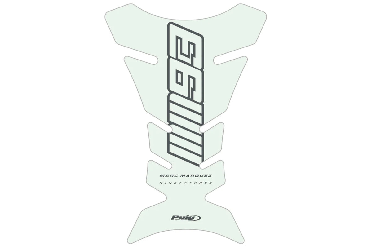 Puig Clear Tank Pad Marc Marquez MM93 - Tank Pads