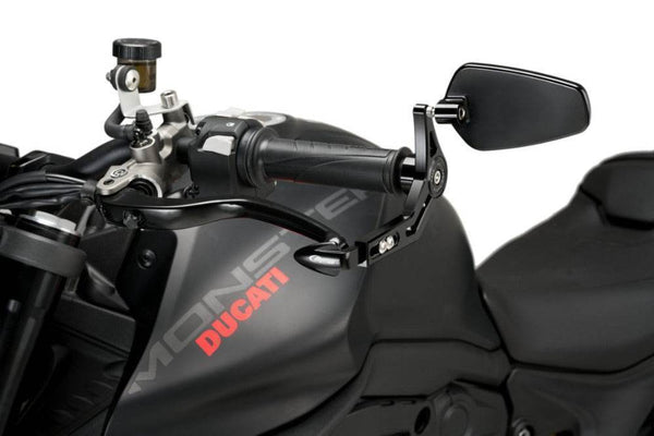 Puig Clutch Lever Protector with Pro Mirror Aprilia Tuono 660 2021-24 - Motorcycle Performance Store