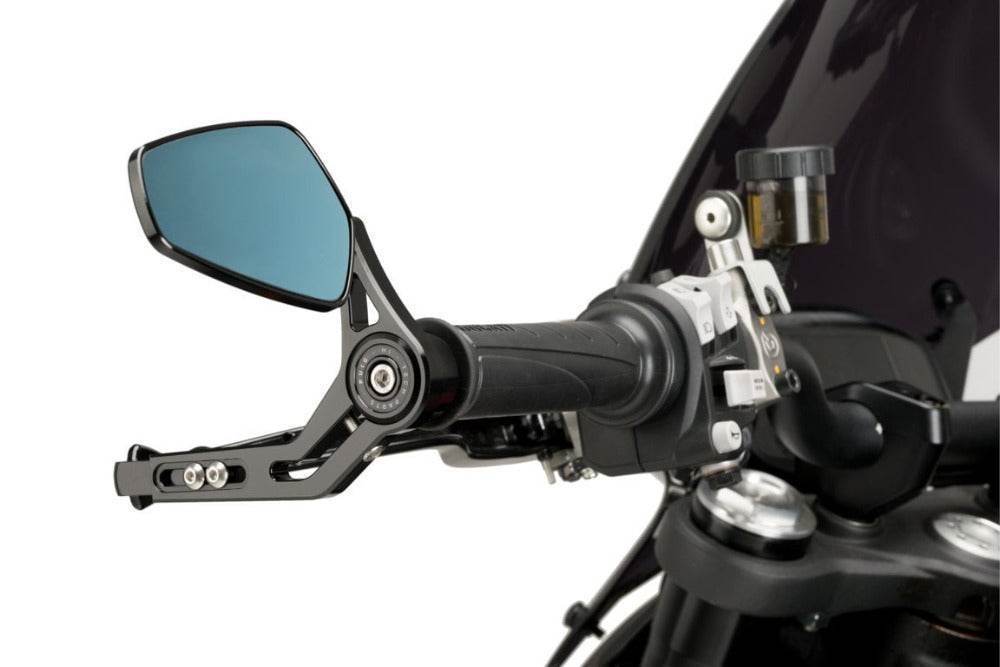 Puig Clutch Lever Protector with Pro Mirror Aprilia Tuono 660 2021-24 - Motorcycle Performance Store