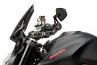 Puig Clutch Lever Protector with Pro Mirror Kawasaki ZX-4RR 2024 - Motorcycle Performance Store