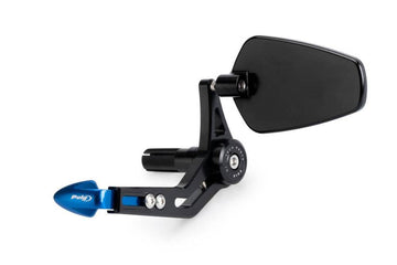 Puig Clutch Lever Protector with Pro Mirror Kawasaki ZX-4RR 2024 - Motorcycle Performance Store