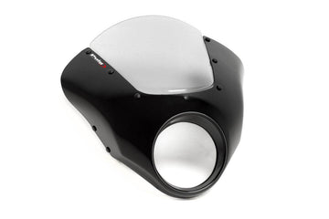 Puig Dark Night Semi Fairing Triumph Bonneville Speedmaster 2018-25 - Motorcycle Performance Store