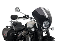 Puig Dark Night Semi Fairing Triumph Bonneville Speedmaster 2018-25 - Motorcycle Performance Store