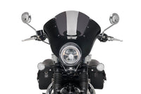 Puig Dark Night Semi Fairing Triumph Bonneville Speedmaster 2018-25 - Motorcycle Performance Store