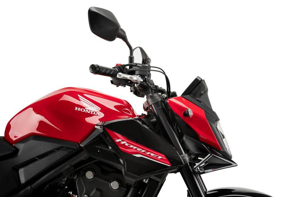 Puig Downforce Front Spoiler Honda CB500 Hornet 2024-25 - Motorcycle Performance Store