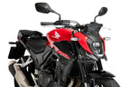 Puig Downforce Front Spoiler Honda CB500 Hornet 2024-25 - Motorcycle Performance Store