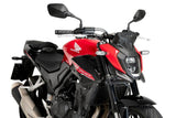 Puig Downforce Front Spoiler Honda CB500 Hornet 2024-25 - Motorcycle Performance Store