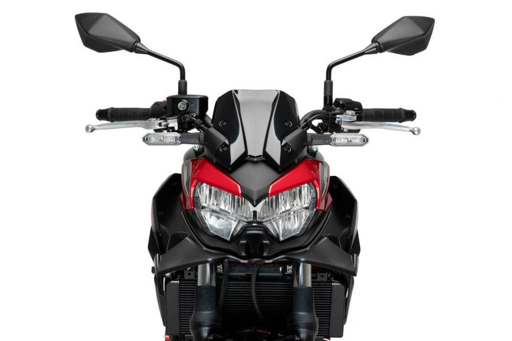 Puig Downforce Frontal Spoiler Kawasaki Z650 2021-25 - Motorcycle Performance Store