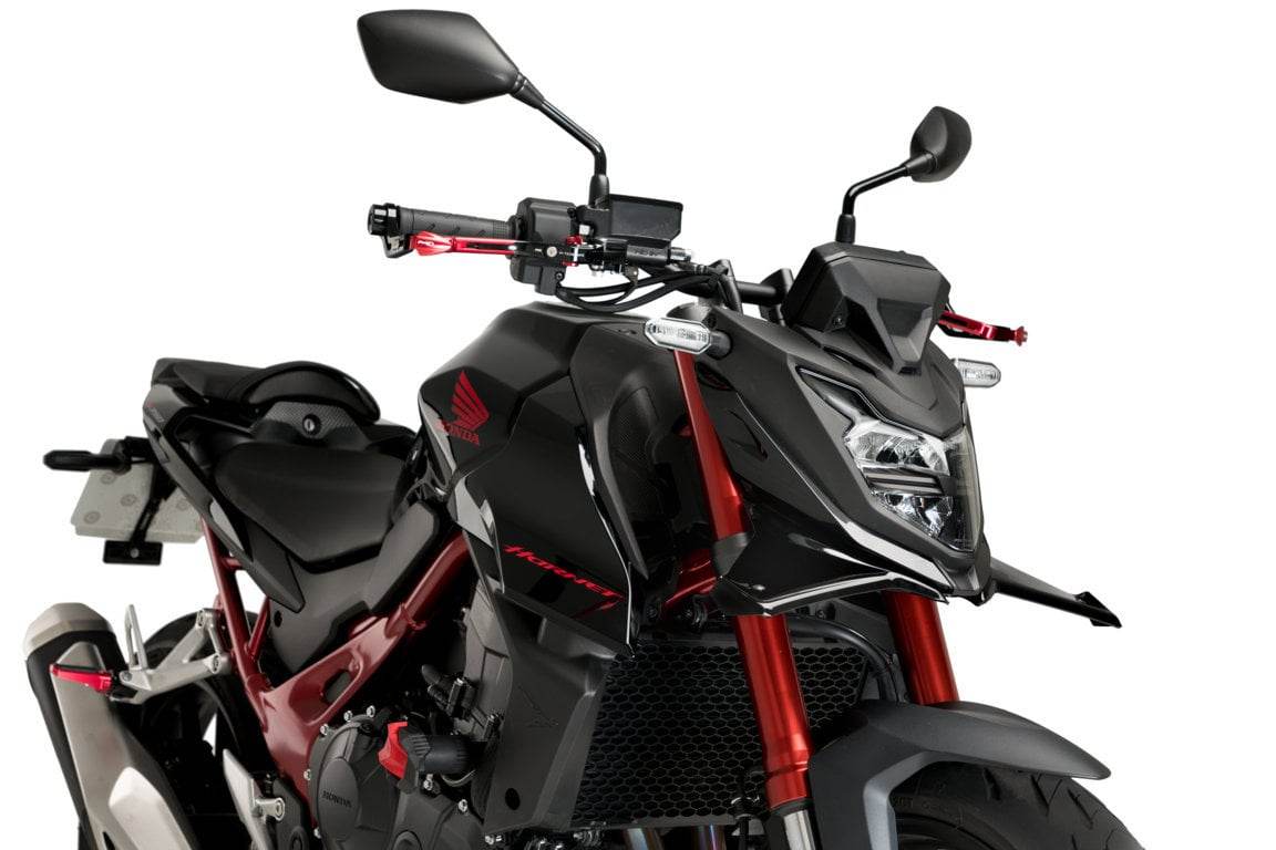 Puig Downforce Frontal Spoilers Honda CB750 Hornet 2023-24 - Motorcycle Performance Store