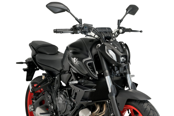 Puig Downforce Naked Side Spoilers Yamaha MT-07 2021-24 - Downforce Naked Side Spoilers