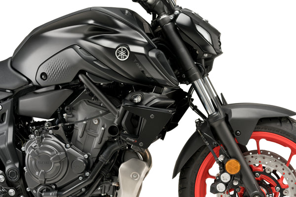 Puig Downforce Naked Side Spoilers Yamaha MT-07 2021-24 - Downforce Naked Side Spoilers