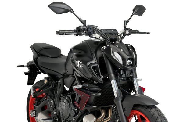 Puig Downforce Naked Side Spoilers Yamaha MT-07 2021-24 - Downforce Naked Side Spoilers