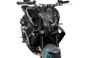 Puig Downforce Naked Side Spoilers Yamaha MT-09 / SP 2021-23 - Motorcycle Performance Store