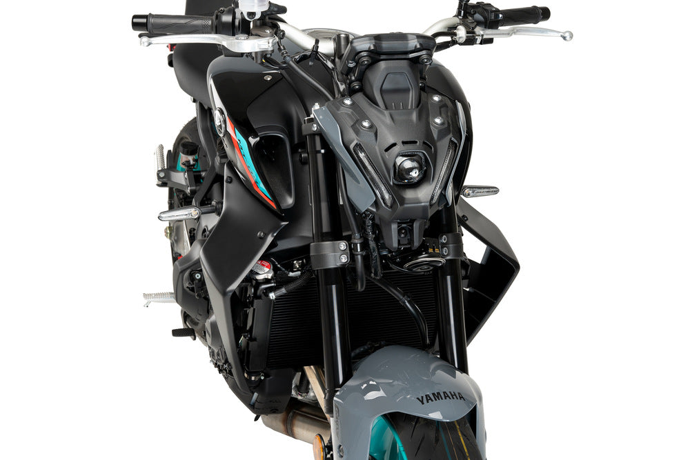 Puig Downforce Naked Side Spoilers Yamaha MT-09 / SP 2021-23 - Motorcycle Performance Store