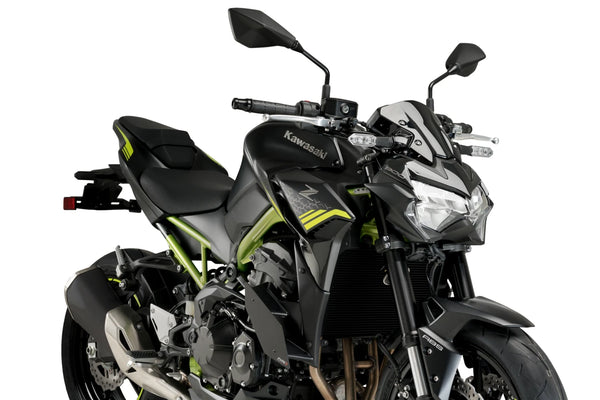 Puig Downforce Naked Spoilers Kawasaki Z900 2020-24 - Downforce Naked Side Spoilers