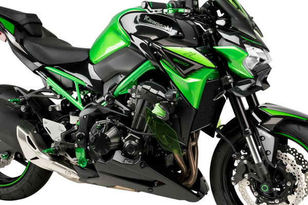 Puig Downforce Naked Spoilers Kawasaki Z900 2020-24 - Downforce Naked Side Spoilers
