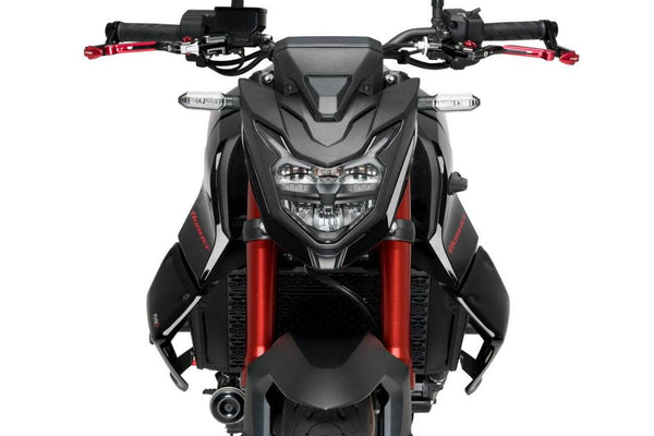 Puig Downforce Side Spoilers Honda CB750 Hornet 2023-24 - Motorcycle Performance Store