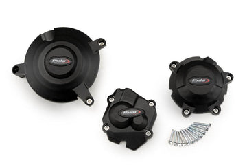 Puig Engine Protective Covers Kawasaki ZX-10RR 2017-25 - Motorcycle Performance Store