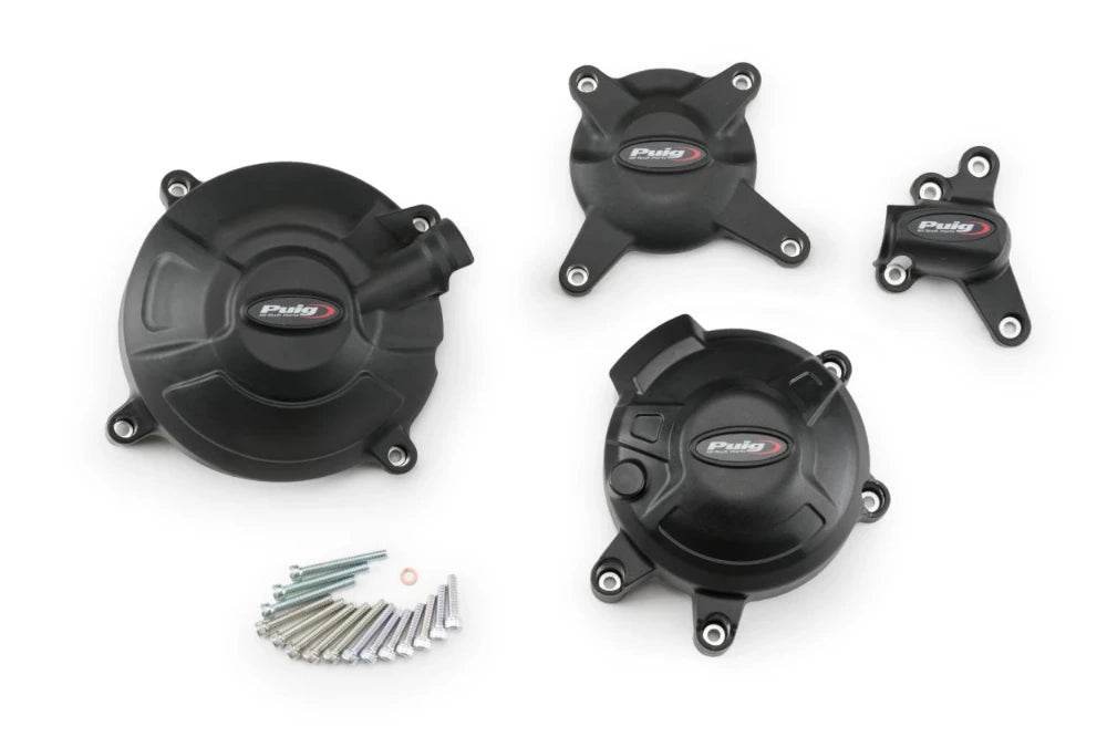 Puig Engine Protective Covers Yamaha Niken (GT) 2021-25 - Motorcycle Performance Store