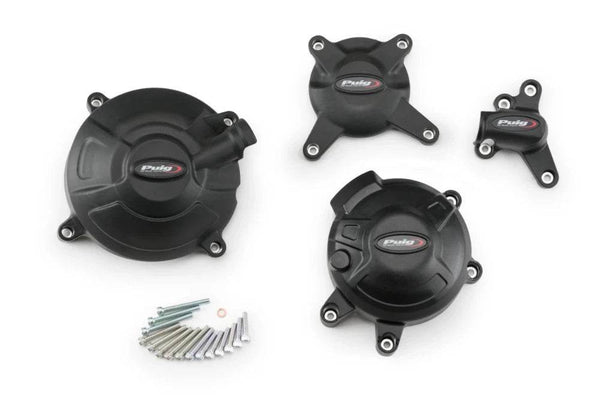 Puig Engine Protective Covers Yamaha Niken (GT) 2021-25 - Motorcycle Performance Store