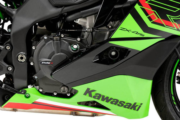 Puig Engine Track Covers Kawasaki ZX-4RR 2024-25 - Motorcycle Performance Store