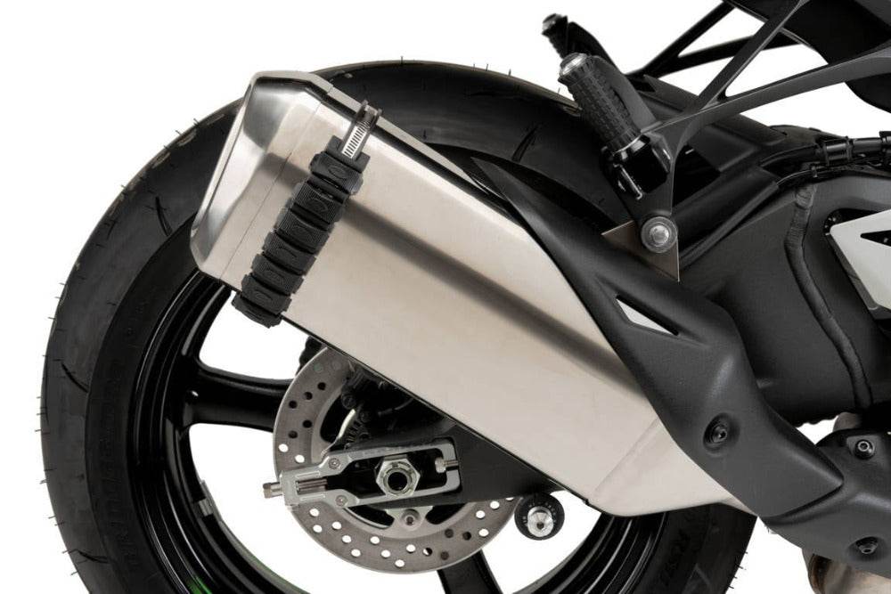 Puig Exhaust Protector Kawasaki ZX-4R 2024-25 - Motorcycle Performance Store