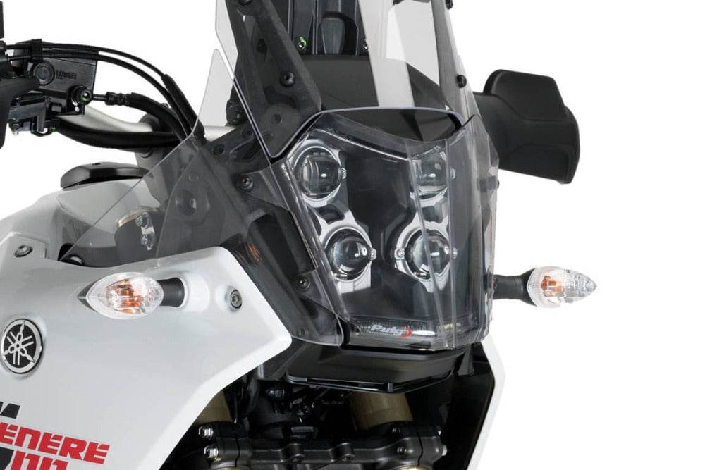 Puig Headlamp Protector Yamaha Tenere 700 2019-25 - Motorcycle Performance Store