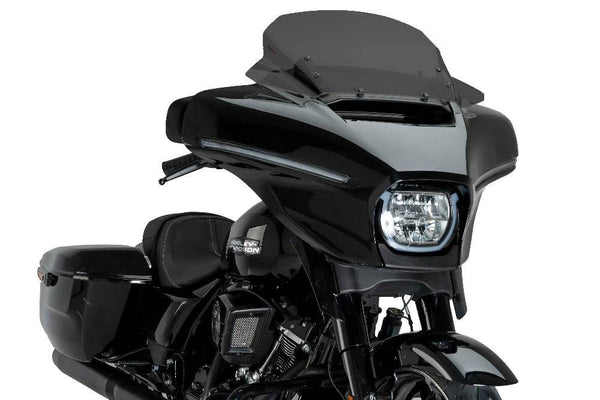 Puig High Road Touring Screen Harley Davidson Street Glide 2024 - Motorcycle Performance Store