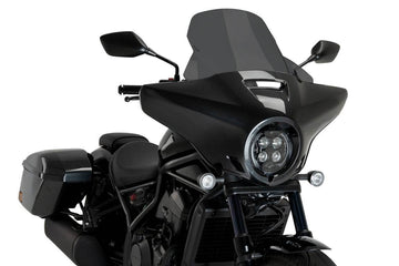 Puig High Road Touring Screen Honda CMX 1100 Rebel T 2023-25 - Motorcycle Performance Store