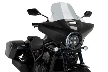 Puig High Road Touring Screen Honda CMX 1100 Rebel T 2023-25 - Motorcycle Performance Store