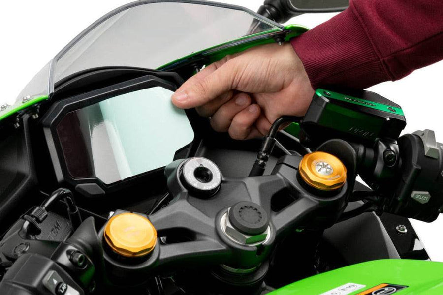 Puig LCD Screen Protector Kawasaki ZX-4R 2024-25 - Motorcycle Performance Store