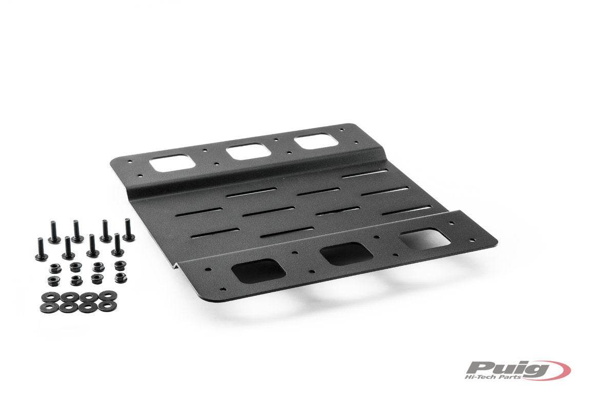 Puig Mega Box Universal Mounting Plate - Motorcycle Performance Store